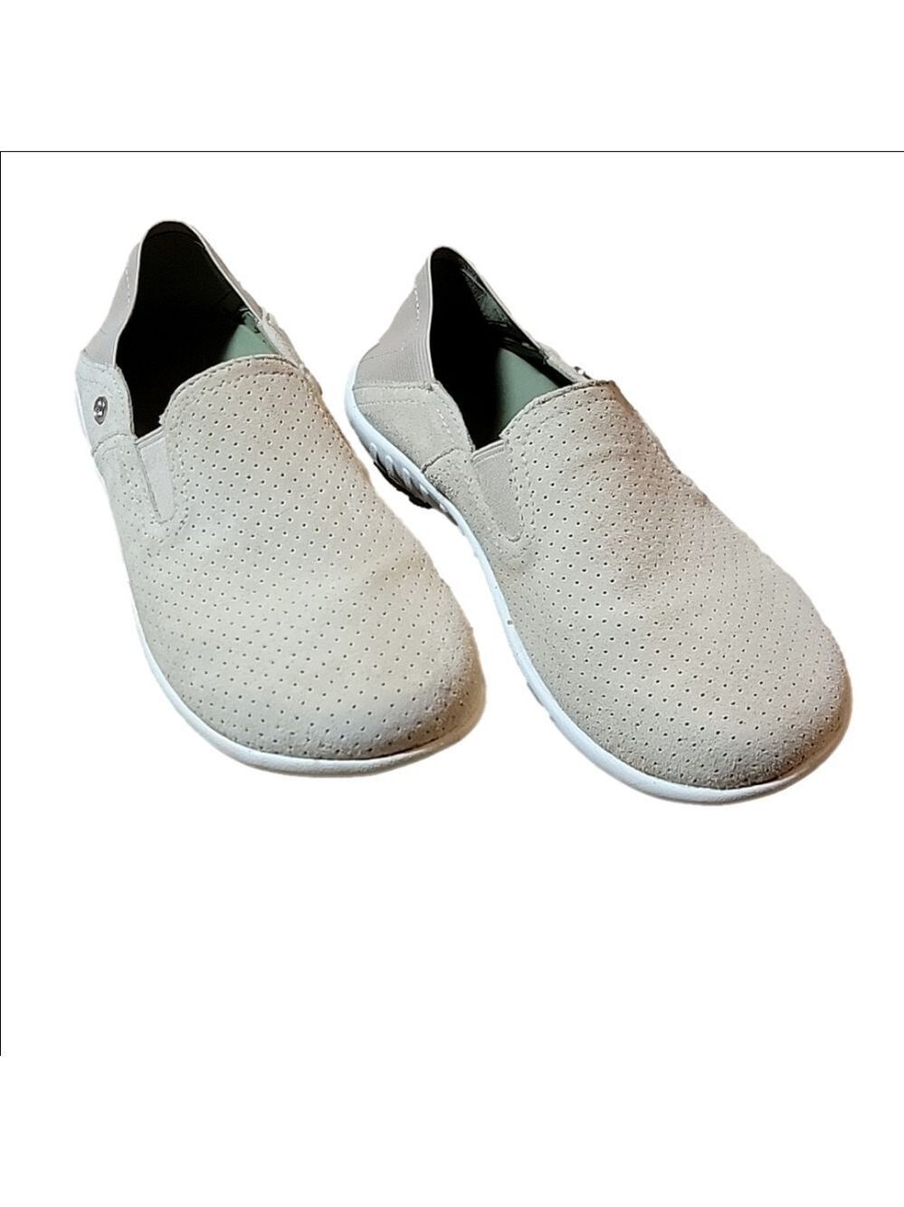 Womans Spenco Sueded Convertible Mule Slip-on Shoe Size 5 EUC